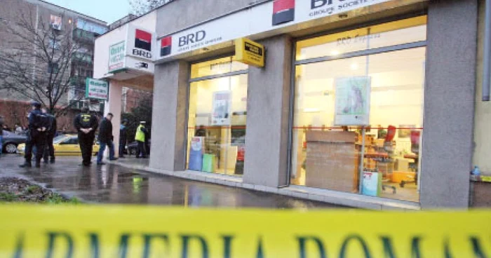 Sucursala BRD din cartierul timişorean Calea Aradului a fost prădată în plină zi