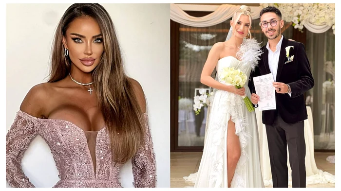Bianca Drăgușanu va prezenta nunta lui Armin Nicoara și a Claudiei Puican - Foto: colaj Click!