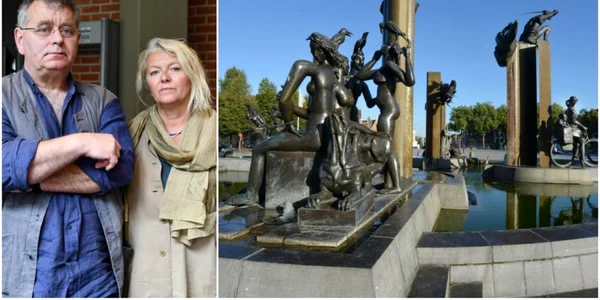 Frederik şi Livia Canestraro foto nieuwsblad.be