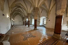 Restaurarea Sălii Cavalerilor din Castelul Corvinilor (© Muzeul Castelul Corvinilor)