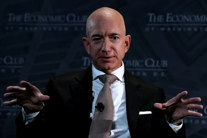 Jeff Bezos, cel mai bogat om din lume FOTO: Arhivă