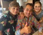 Ionuț Dolănescu cu fiica și cu fiul cel mic 