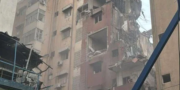 Israelul a lansat un atac la periferia Beirutului  Foto X Eye on Palestine jpg