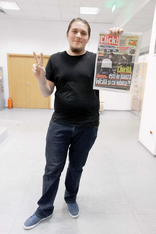 Sergiu Dogaru (19 ani) a nimerit un loz cu 300 de leifotografii: click!