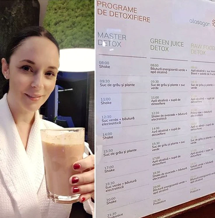 Andreea Marin a început o cură de detoxifiere a organismului 