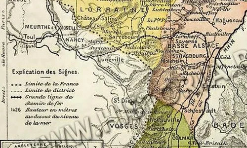Alsace – Lorraine – the source of the Franco German Dispute jpeg