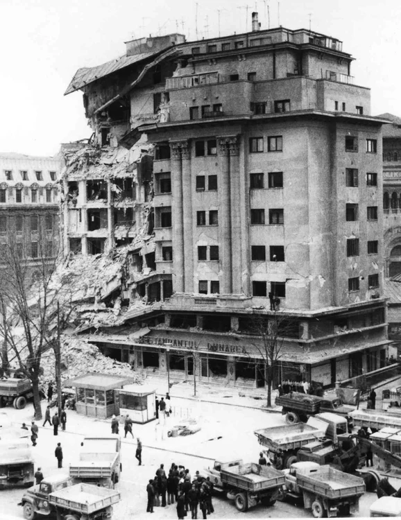 Blocul „Dunărea” a fost grav afectat de cutremurul din 4 martie 1977