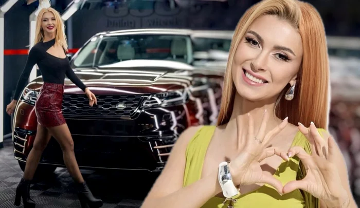 Andreea Bălan și-a scos mașina de lux la vânzare / foto: colaj Instagram