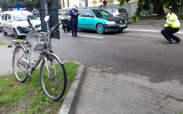 Poliţiştii au efectuat măsurători