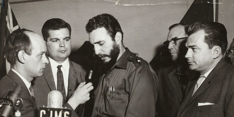 René Lévesque Fidel Castro Montreal 1959 jpg