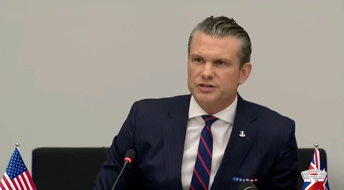 Pete Hegseth, secretarul american al Apărării Foto: Hari Bucur-Marcu/Facebook