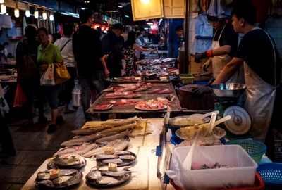 Piata de peste in China FOTO Shutterstock 