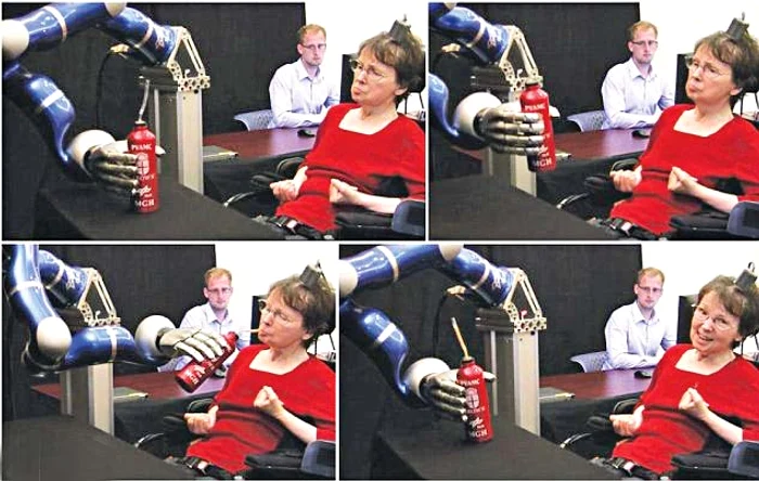 
    Atrage mâna  robotizată cu gândul  