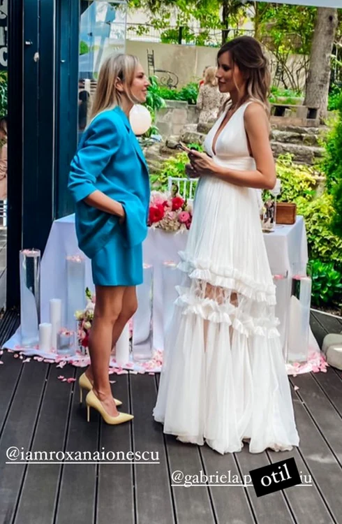 Dani Oţil şi Gabriela Prisăcariu s-au căsătorit sâmbătăfoto: Instagram