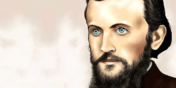 Caricatura Arsenie Boca 