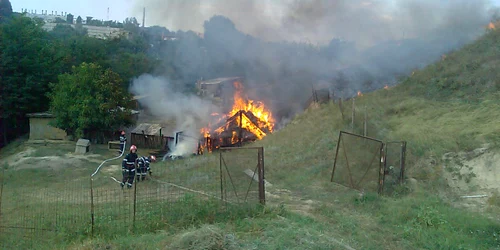 Incendiu în Vărărie (foto arhivă)