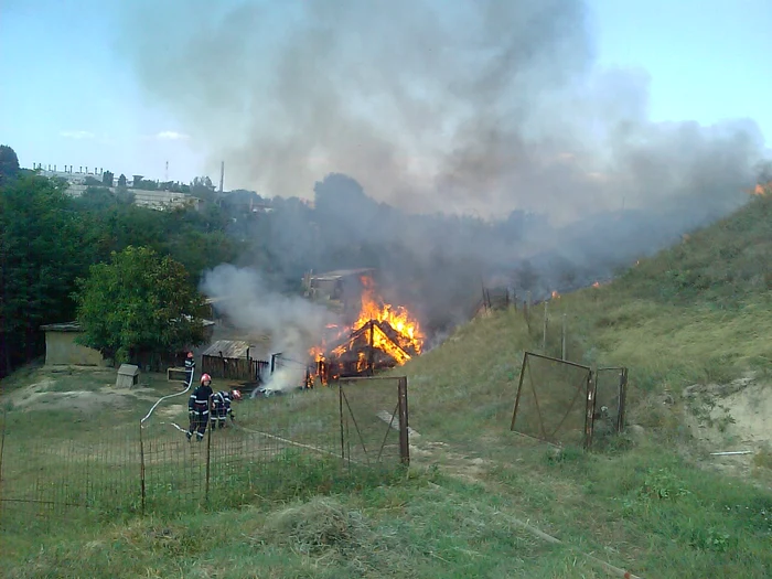 Incendiu în Vărărie (foto arhivă)