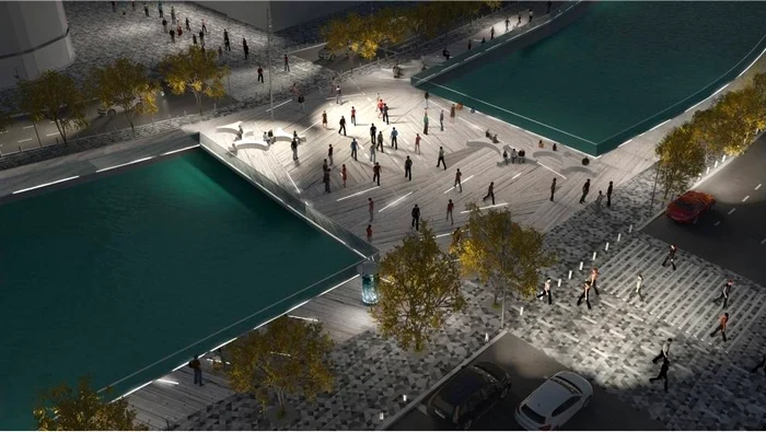 Vor fi create legături pietonale noi. FOTO FB PMB