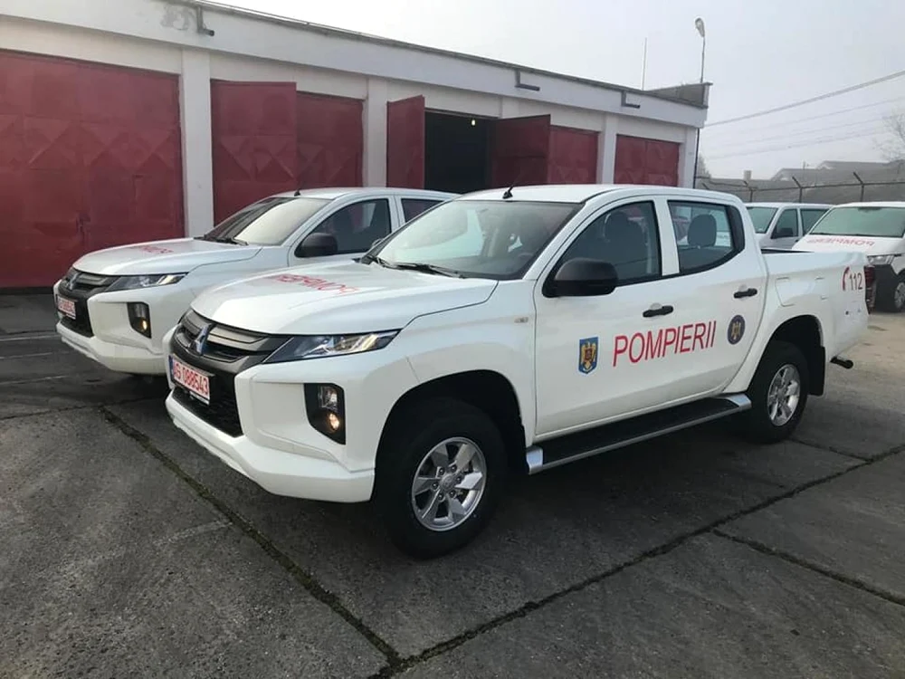 Autospeciale noi pentru pompierii călărăşeni FOTO Facebook/ISU Călăraşi