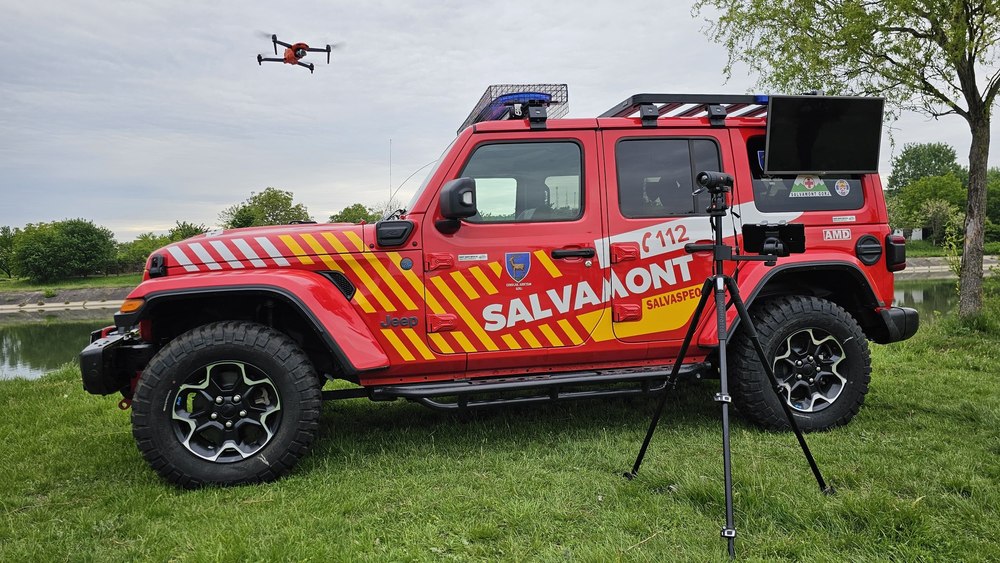 Cea mai performantă ambulanță de teren pentru Salvamont. Aparține unui județ din sudul României