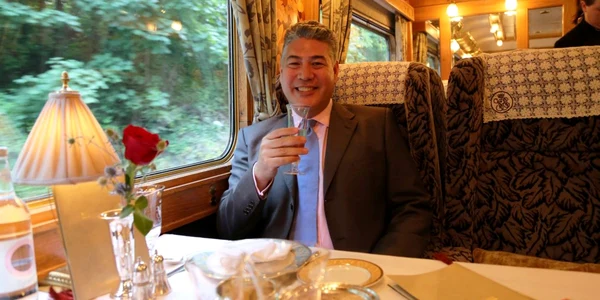 jonathan Phang Gourmet Trains foto facebook