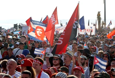 Manifestații în Cuba de 1 mai FOTO EPA EFE jpg
