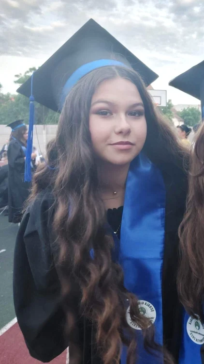 Maria Buzatu, adolescenta care vrea să devină IT-ist FOTO: arhiva personală
