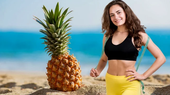 Ceaiul de ananas ajută la slăbire. Foto: arhiva.