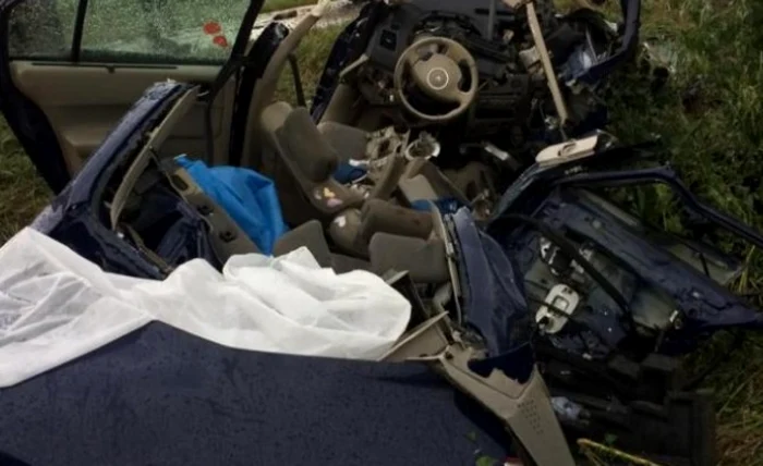Accidentul a avut loc în judeţul Braşov FOTO: Digi24
