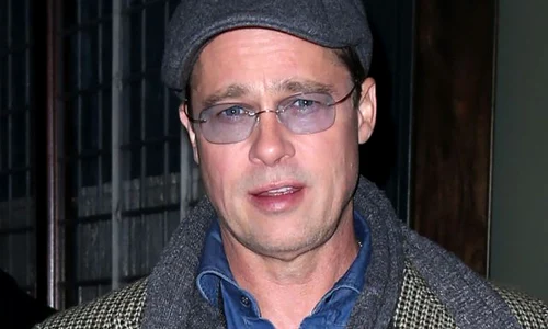 Brad Pitt Spotted Outside His Hotel In NYC jpeg