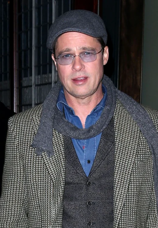 Brad Pitt Spotted Outside His Hotel In NYC jpeg