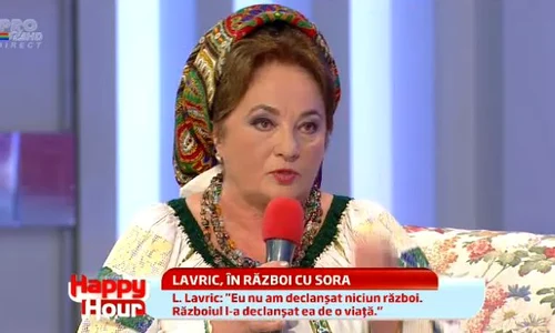 Laura Lavric s a decis: o dă în judecată pe sora ei, Ecaterina  (captură Pro TV) jpeg