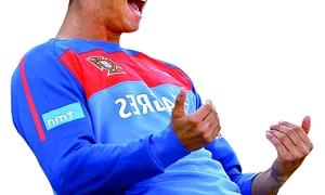 Cristiano Ronaldo a ajuns  împreună cu echipa  naţională a Portugaliei  pe continentul african jpeg