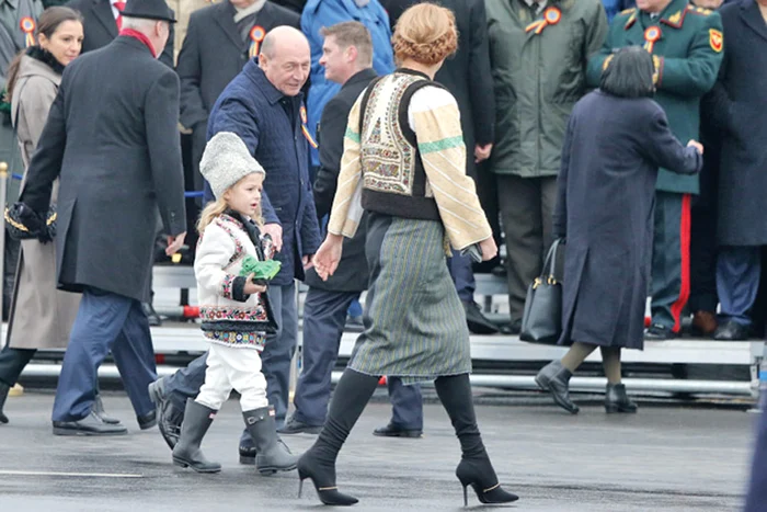 Fostul președinte Traian Băsescu a venit cu unul dintre nepoți