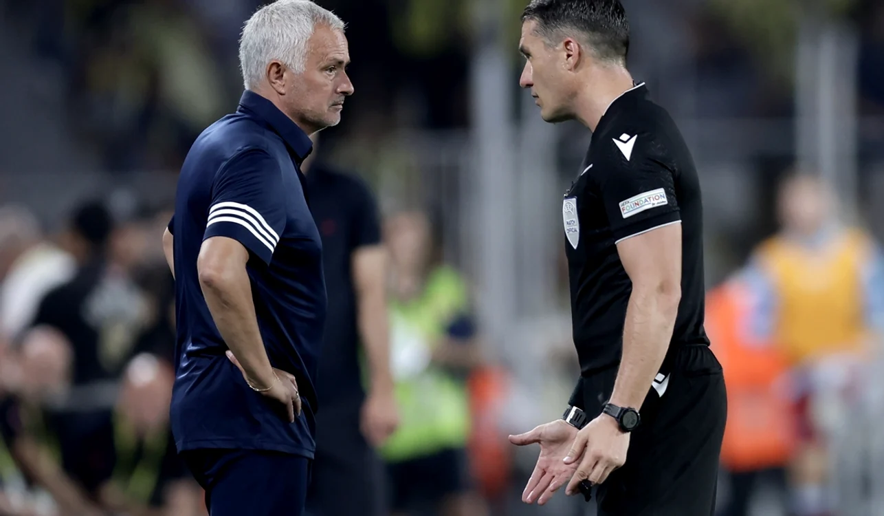 José Mourinho și István Kovács 