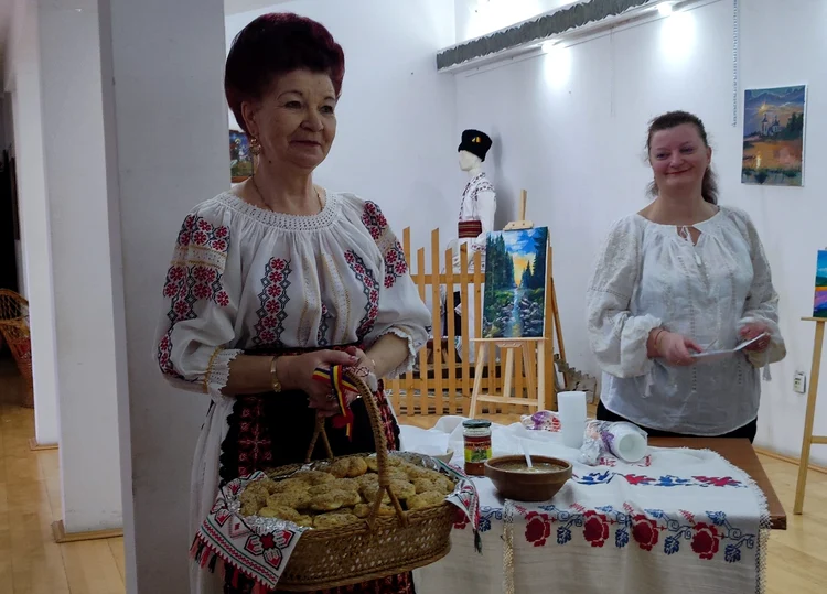 Ecaterina Hulea, păstrătoare de tradiții FOTO: C. Mazilu