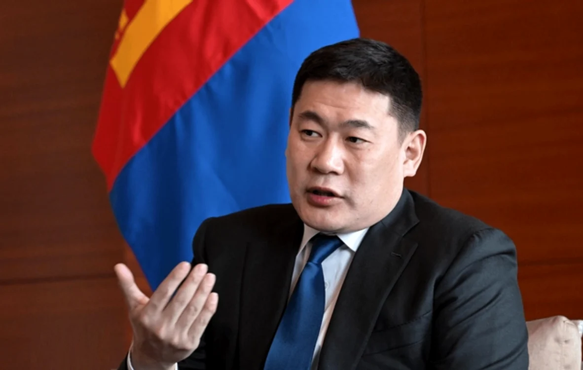 Foto: Prim-ministrul mongol Oyun Erden