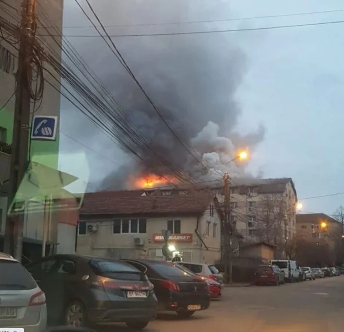incendiu timisoara complex studentesc