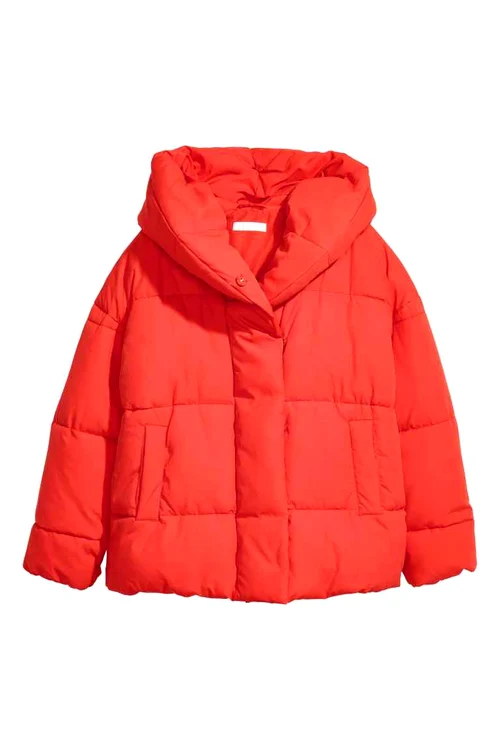 Jachetă vătuită cu glugă, H&M, 199 lei jpg jpeg