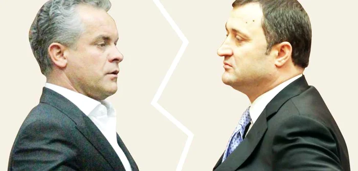 Vlad Plahotniuc şi Vlad Filat nu sunt la prima confruntare COLAJ Adevărul