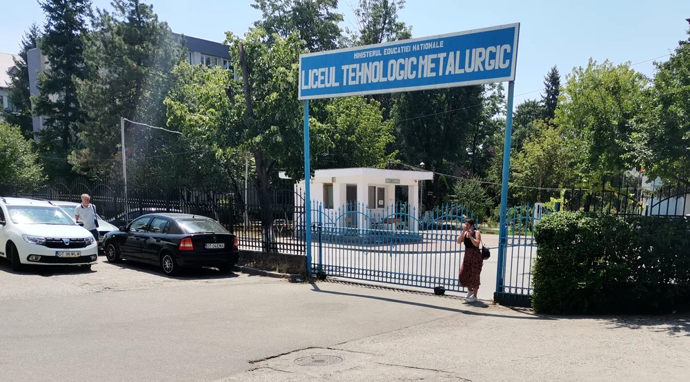 La Liceul Metalurgic a fost unul dintre centrele de examen FOTO: A.M.