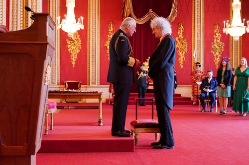 Brian May și Regele Charles al III-lea