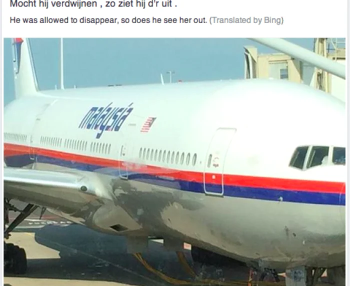 cor pan facebook malaysia airlines