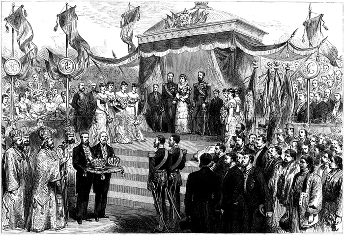 Ceremonia de încoronare a lui Carol I
