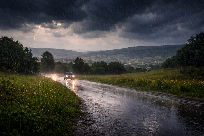 Vremea se strică / foto: generat cu AI