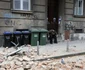 Cutremur la Zagreb Croaţia pe 22 martie 2020 53 grade pe scara Richter FOTO EPA-EFE / Antonio Bat