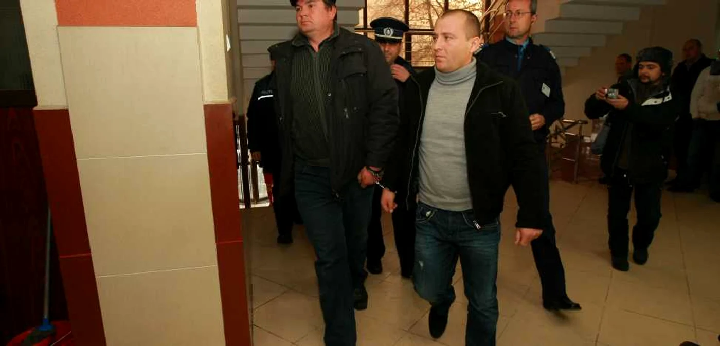 Ovidiu Lungu şi Veaceslav Podlesnov (stânga)