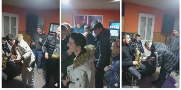 petrecere ilegala coteana olt
