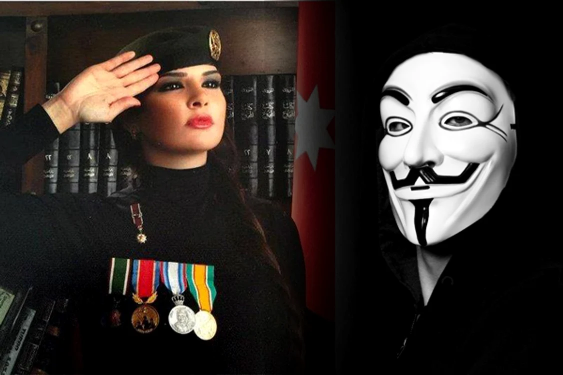 Lara Abdallat (33 de ani) a lucrat pentru gruparea de hackeri Anonymousfoto: Arhiva Personală/Hepta