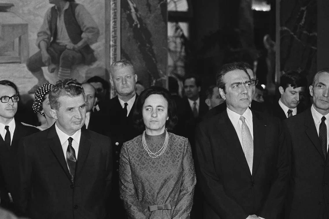 Nicolae Ceaușescu și Elena Ceaușescu. FOTO: Profimedia